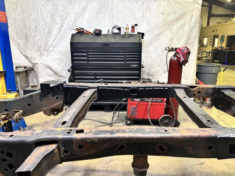 Picture of RBR Frame Section - Rustbuster Over-Axle Frame Section Right Side rbrRB7013R