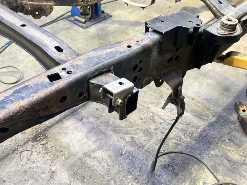Picture of RBR Rear Frame Section - Rustbuster Rear Shock Mount Left Side rbrRB7027L