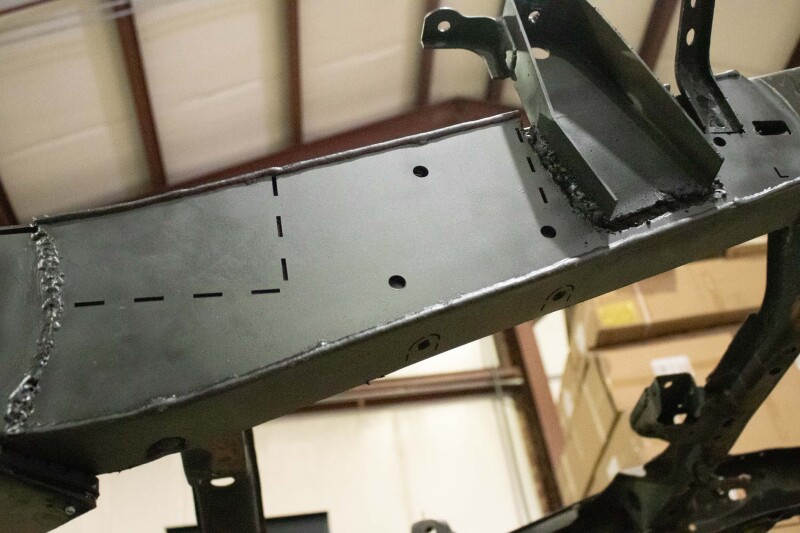 Picture of RBR Spring Mounts - Rustbuster Leaf Spring Section Right Side rbrRB7128R