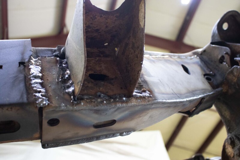 Picture of RBR Front Frame Section - Rustbuster Front Frame Section Right Side rbrRB7312R