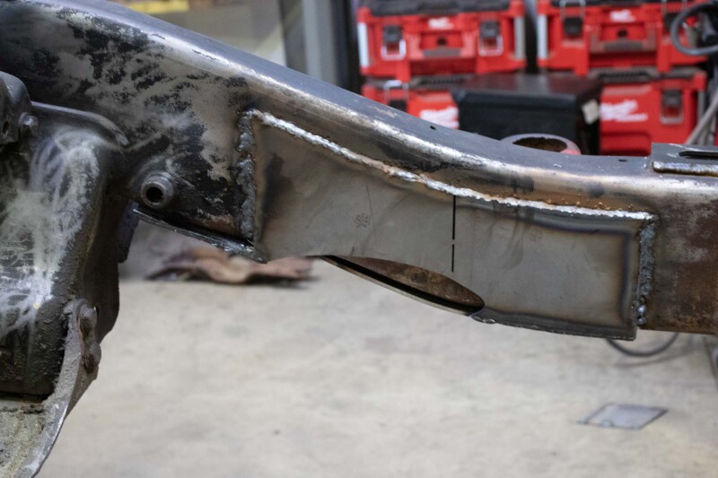 Picture of RBR Front Frame Section - Rustbuster Front Frame Section Right Side rbrRB7312R