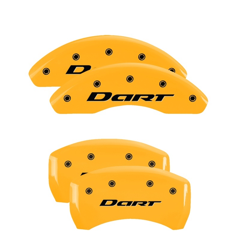Picture of MGP Caliper Covers 4 Logo Front - 12199SDR1YL