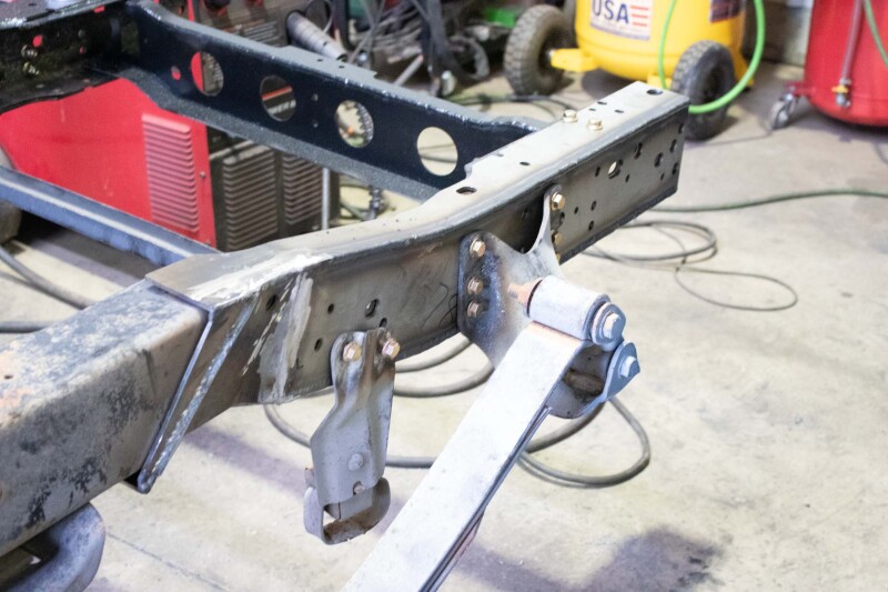 Picture of RBR Rear Frame Section - Rustbuster Rear Frame Section Left Side rbrRB7365L