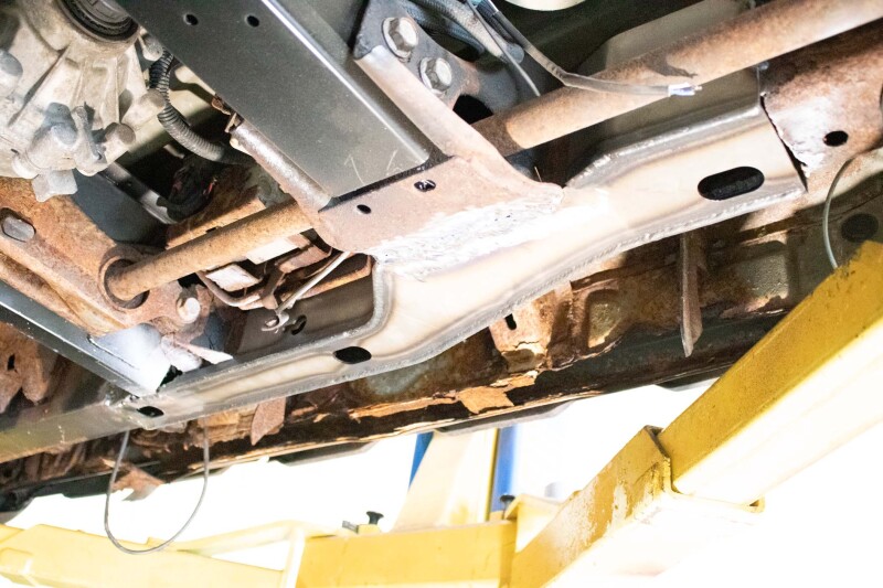 Picture of RBR Frame Section - Rustbuster Front Center Frame Section Right Side rbrRB7406R