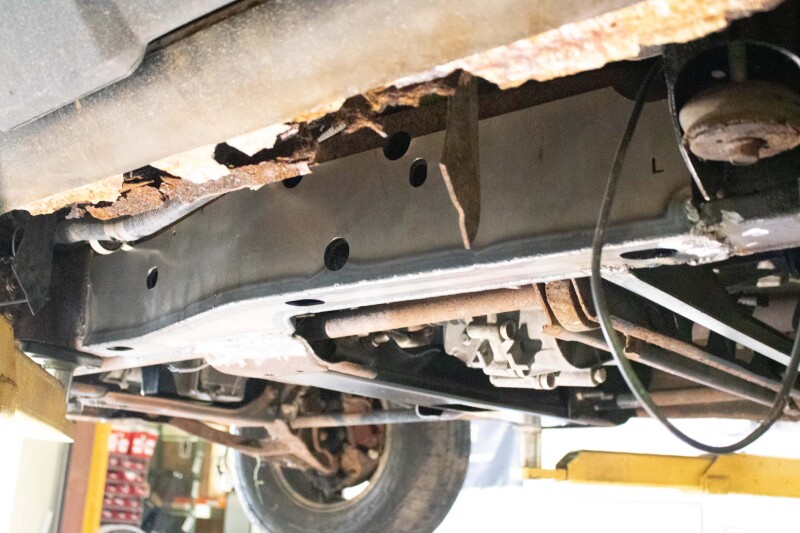 Picture of RBR Frame Section - Rustbuster Front Center Frame Section Right Side rbrRB7406R