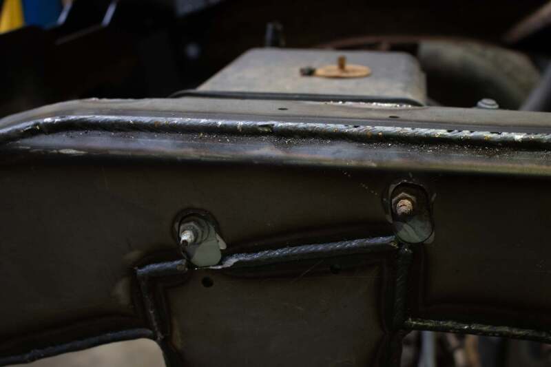 Picture of RBR Frame Section - Rustbuster Over Axle Frame Section Right Side rbrRB7602R