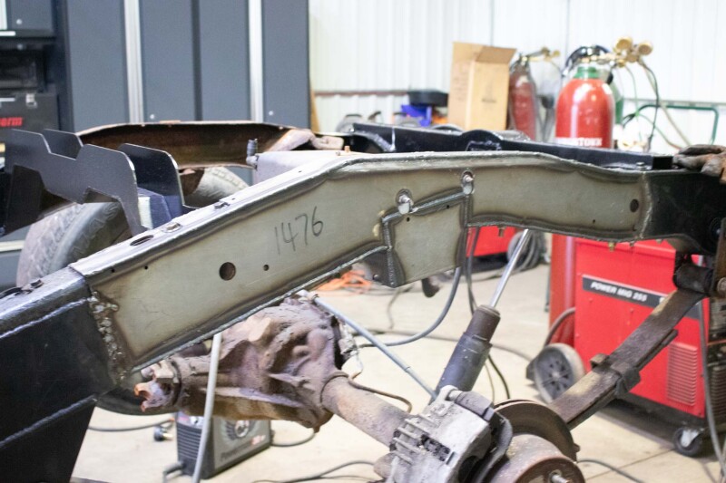 Picture of RBR Frame Section - Rustbuster Over Axle Frame Section Right Side rbrRB7602R