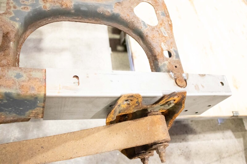 Picture of RBR Rear Frame Section - Rustbuster Rear Frame Section Left Side rbrRB7701L
