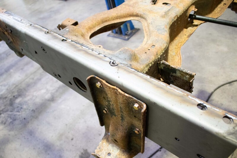 Picture of RBR Rear Frame Section - Rustbuster Rear Frame Section Left Side rbrRB7815L