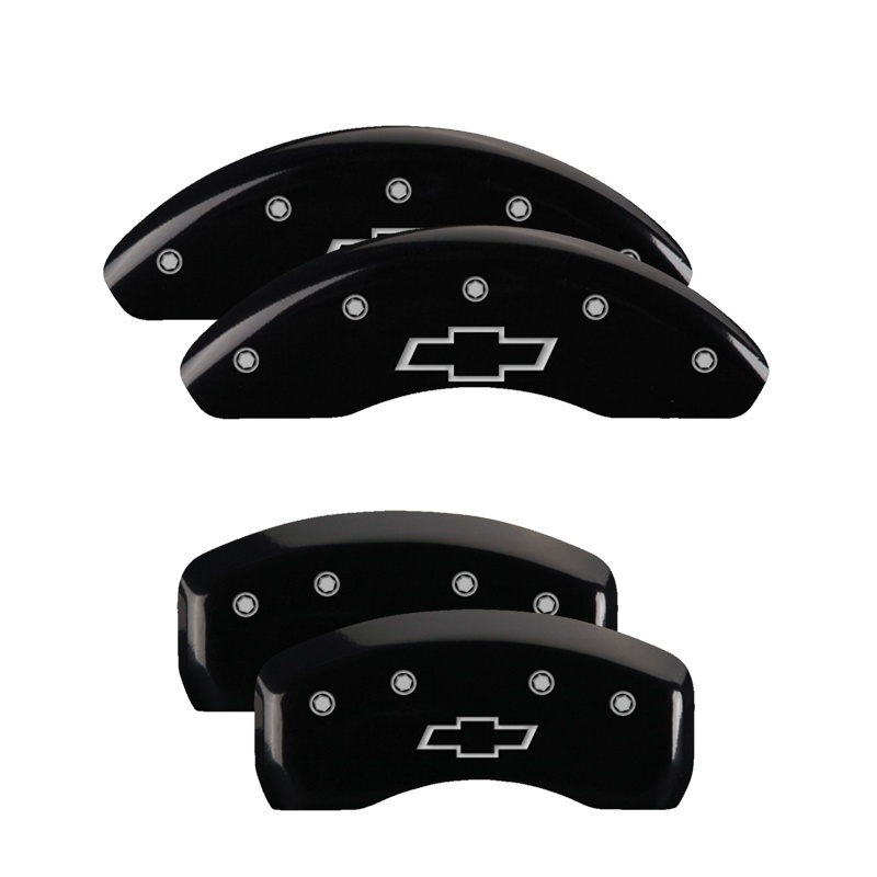 Picture of MGP Caliper Covers 4 Logo Front - 14219SBOWBK