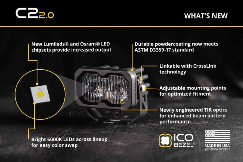Picture of Diode Dynamics DIO LED Light Pods Light Bars & Cubes - DD8104P