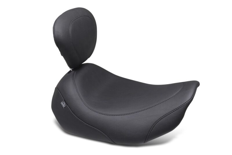 Picture of Mustang Motorcycle MMP Solo with Driver Backrest Original Solo Motorcycle Seats - 89402