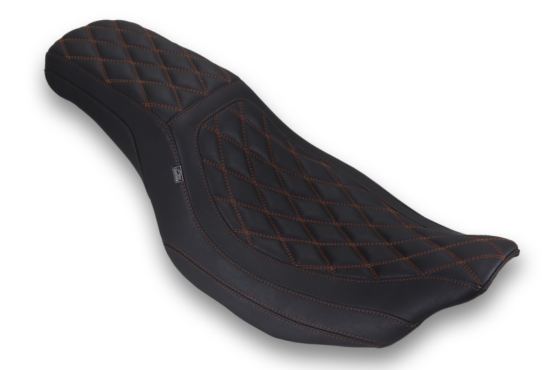Picture of Mustang Motorcycle MMP 1 Piece Diamond One-Piece Motorcycle Seats - 88514MO