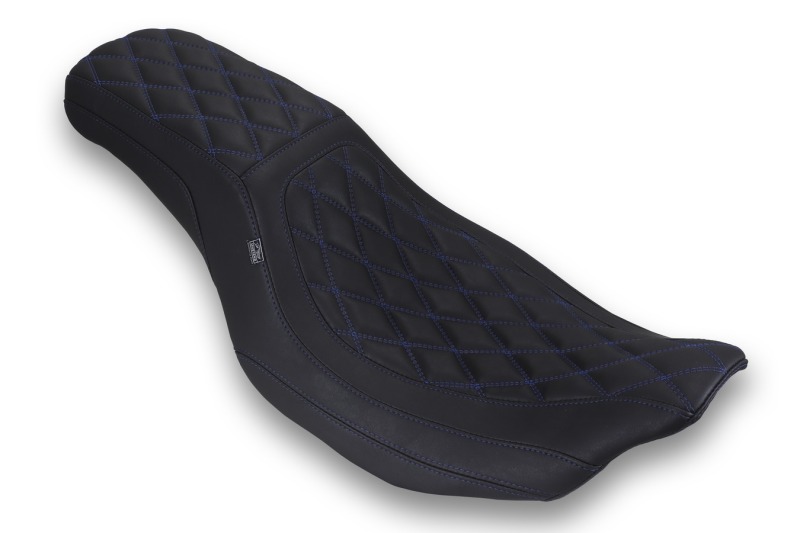 Picture of Mustang Motorcycle MMP 1 Piece Diamond One-Piece Motorcycle Seats - 88514SB
