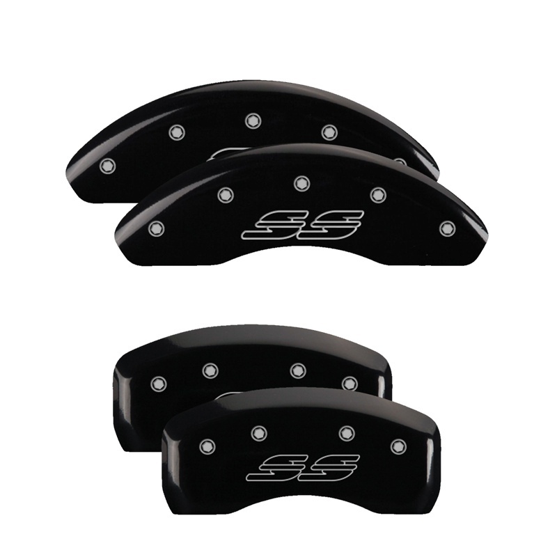 Picture of MGP Caliper Covers 4 Logo Front - 14223SSS2BK