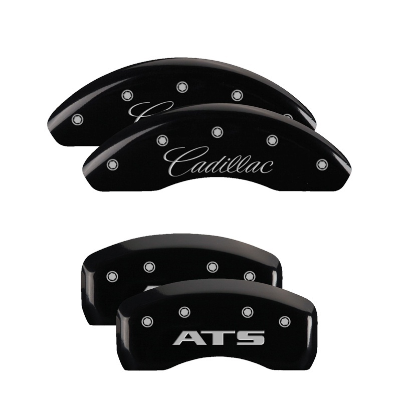 Picture of MGP Caliper Covers 4 Logo Front - 35023SATSBK