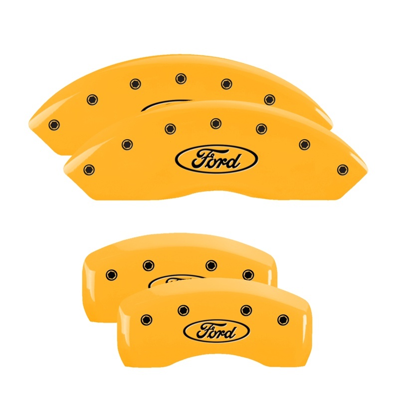 Picture of MGP Caliper Covers 4 Logo Front - 10231SFRDYL