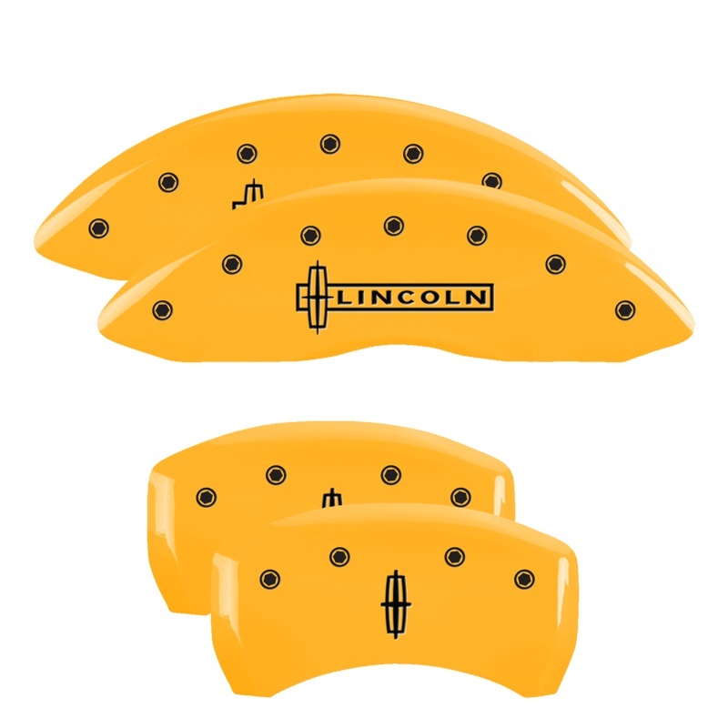 Picture of MGP Caliper Covers 4 Logo Front - 36019SLC1YL