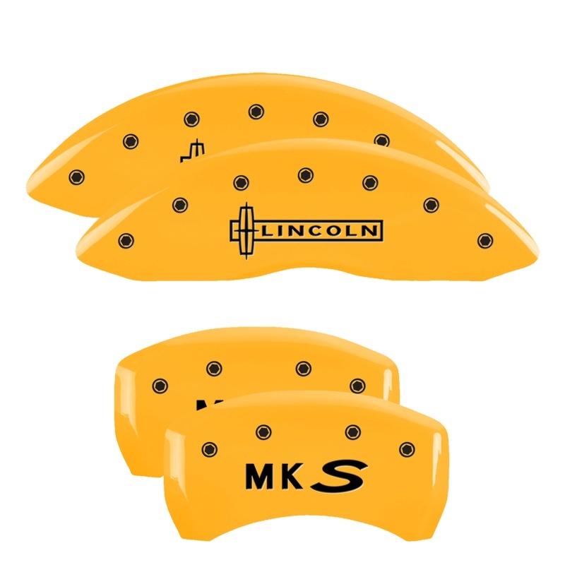 Picture of MGP Caliper Covers 4 Logo Front - 36019SLCSYL