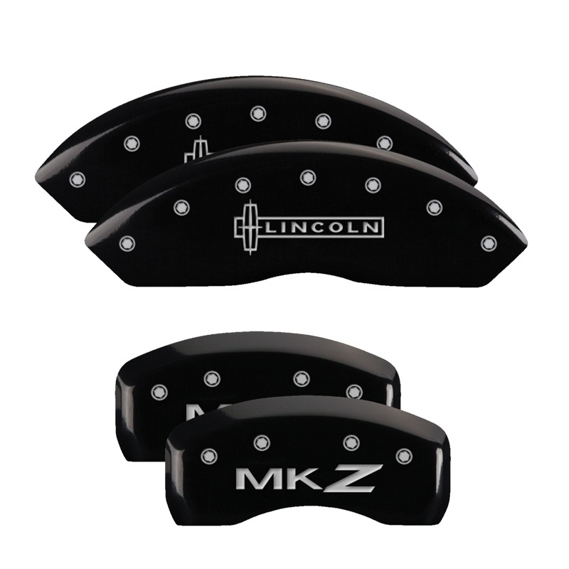 Picture of MGP Caliper Covers 4 Logo Front - 36018SLCZBK
