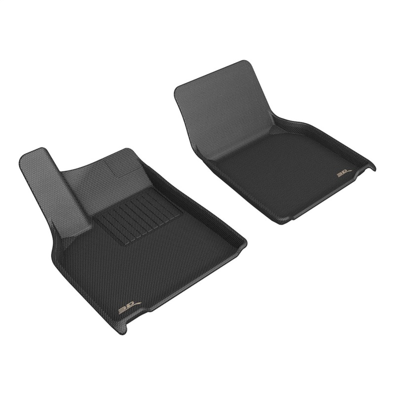Picture of 3D MAXpider ACE Kagu-Front-Black Floor Mats - L1TL05411509