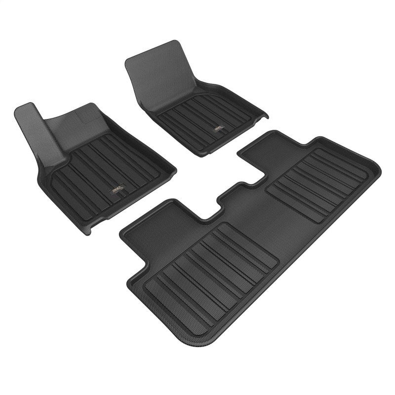 Picture of 3D MAXpider ACE Elitect-Combo-Black Floor Mats - E1TL05401809