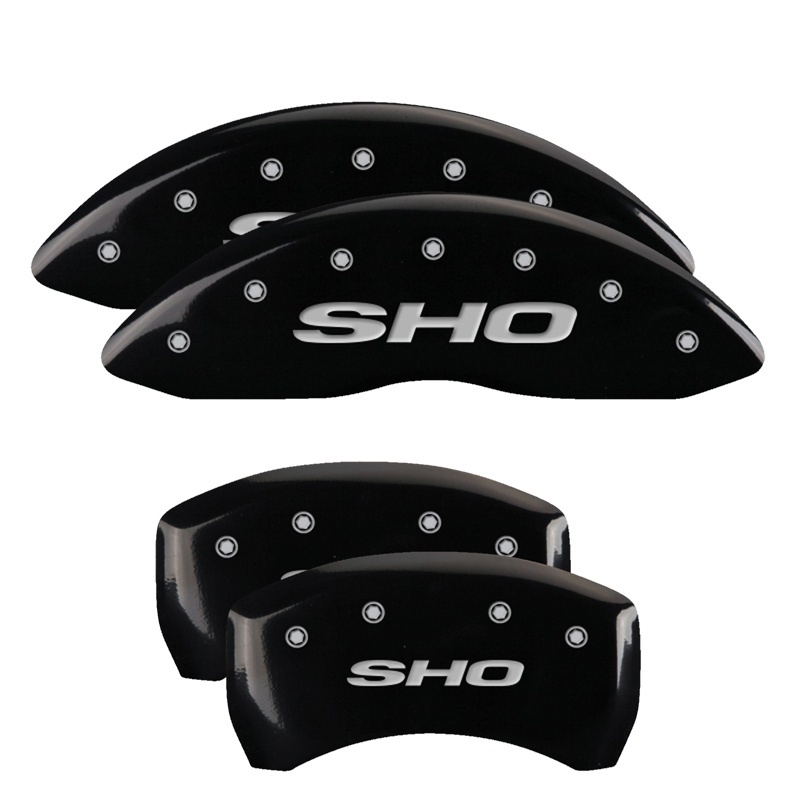 Picture of MGP Caliper Covers 4 Logo Front - 10222SSHOBK