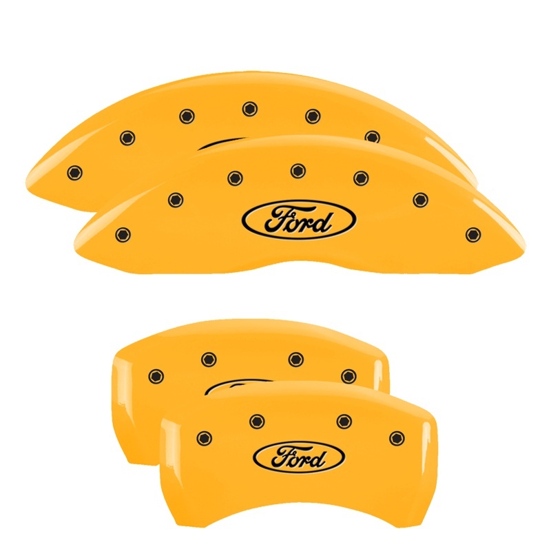 Picture of MGP Caliper Covers 4 Logo Front - 10230SFRDYL