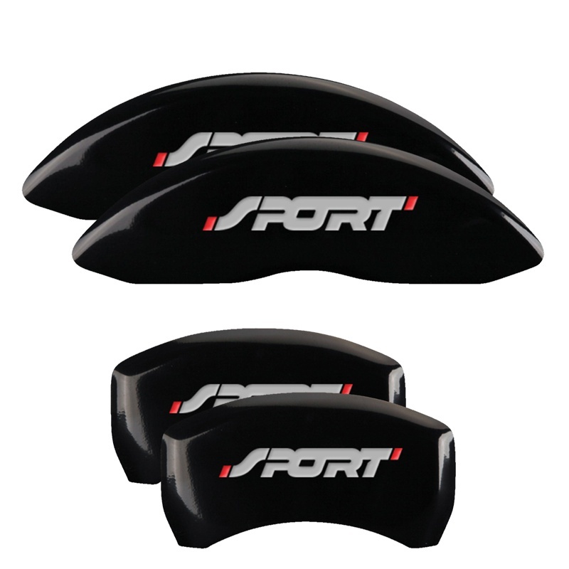 Picture of MGP Caliper Covers 4 Logo Front - 10229SSP1BK