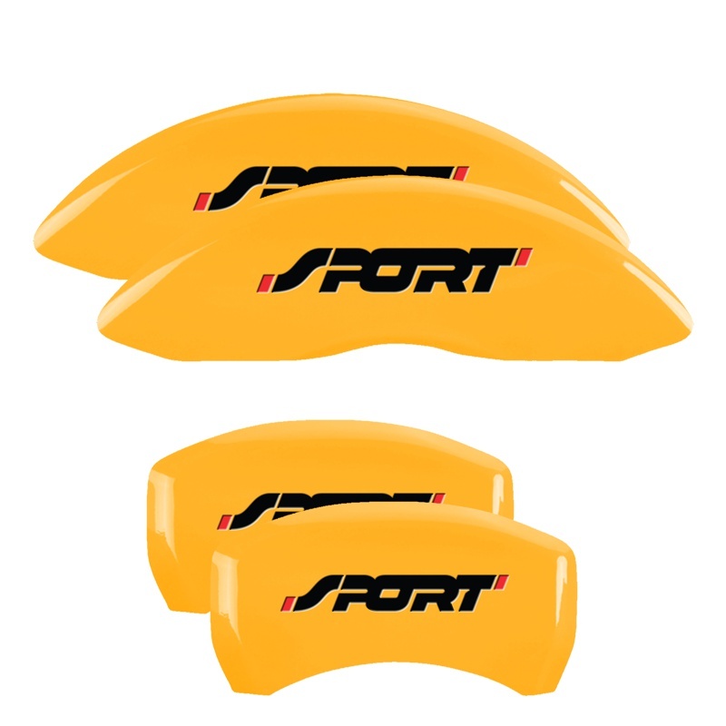 Picture of MGP Caliper Covers 4 Logo Front - 10229SSP1YL