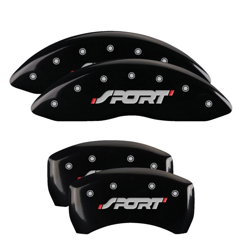 Picture of MGP Caliper Covers 4 Logo Front - 10229SSPOBK
