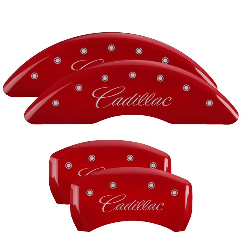 Picture of MGP Caliper Covers 4 Logo Front - 35008SCADRD