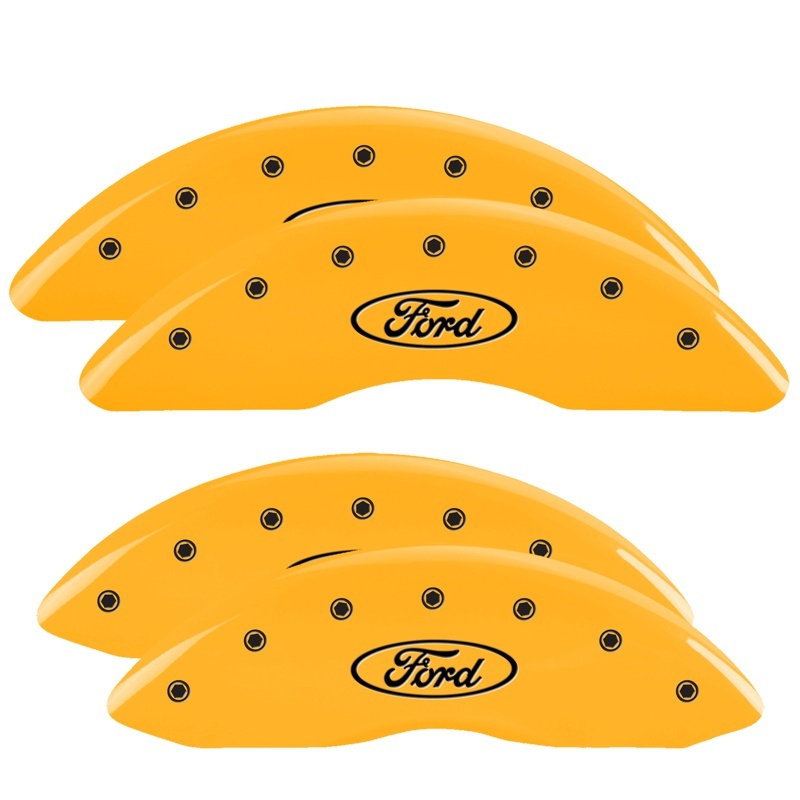 Picture of MGP Caliper Covers 4 Logo Front - 10235SFRDYL