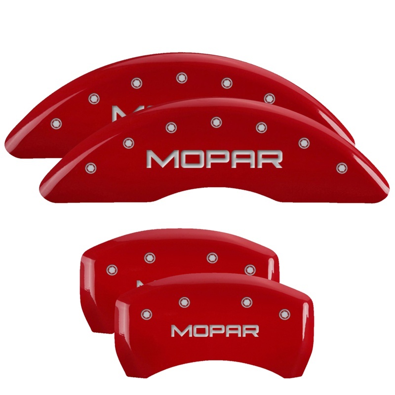 Picture of MGP Caliper Covers 4 Logo Front - 42012SMOPRD