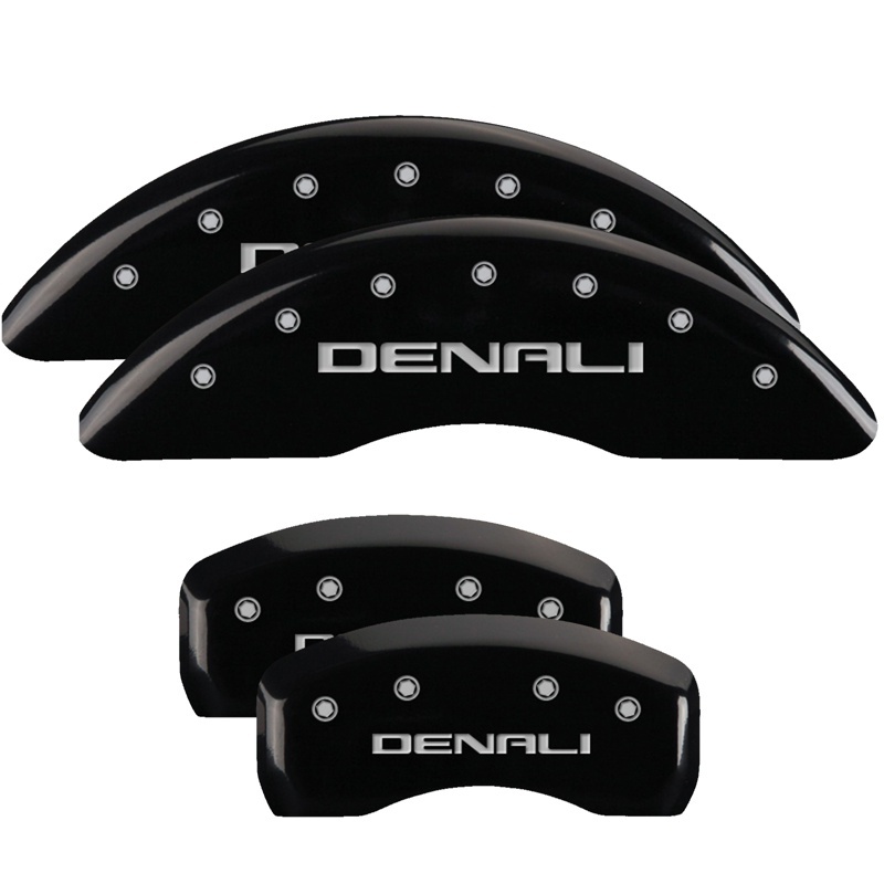 Picture of MGP Caliper Covers 4 Logo Front - 34001SDNLBK