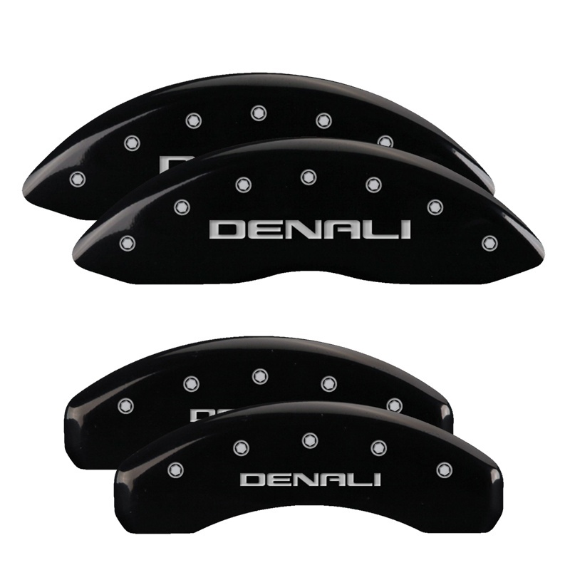 Picture of MGP Caliper Covers 4 Logo Front - 34208SDNLBK