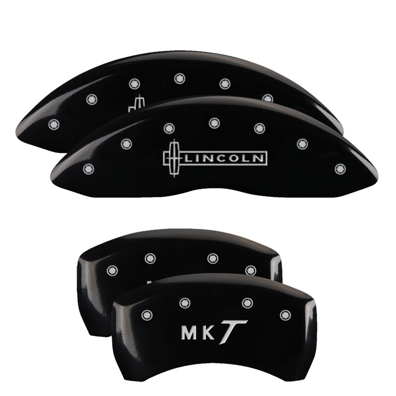 Picture of MGP Caliper Covers 4 Logo Front - 36020SLMTBK