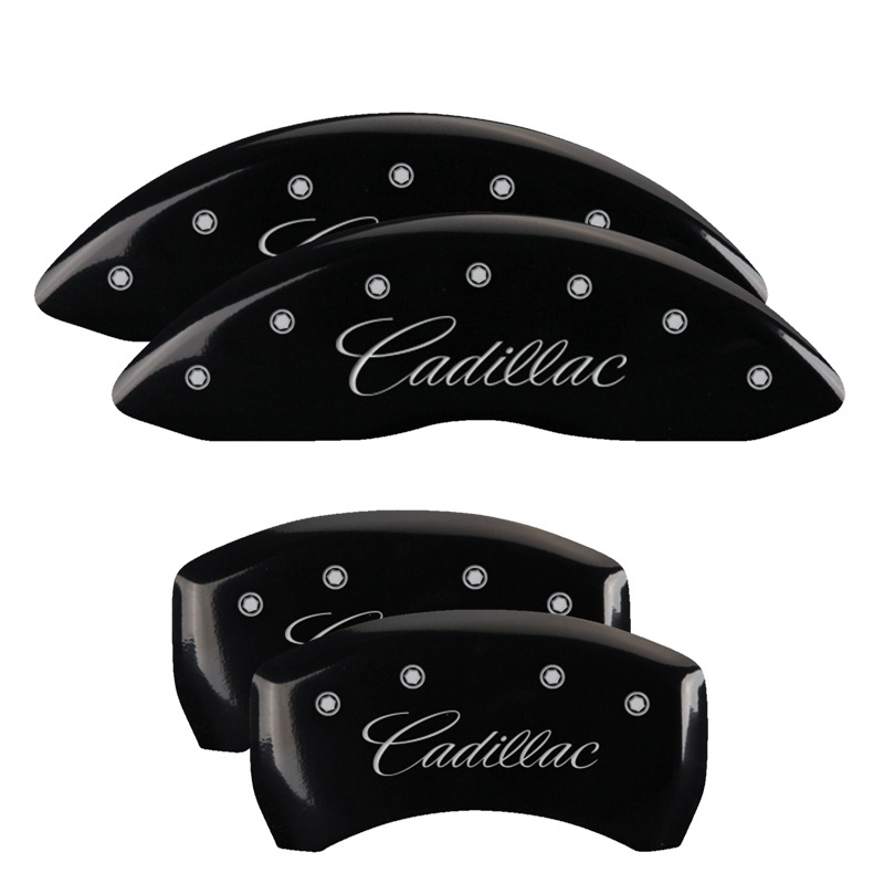 Picture of MGP Caliper Covers 4 Logo Front - 35020SCADBK