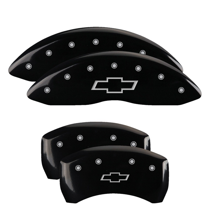Picture of MGP Caliper Covers 4 Logo Front - 14231SBOWBK