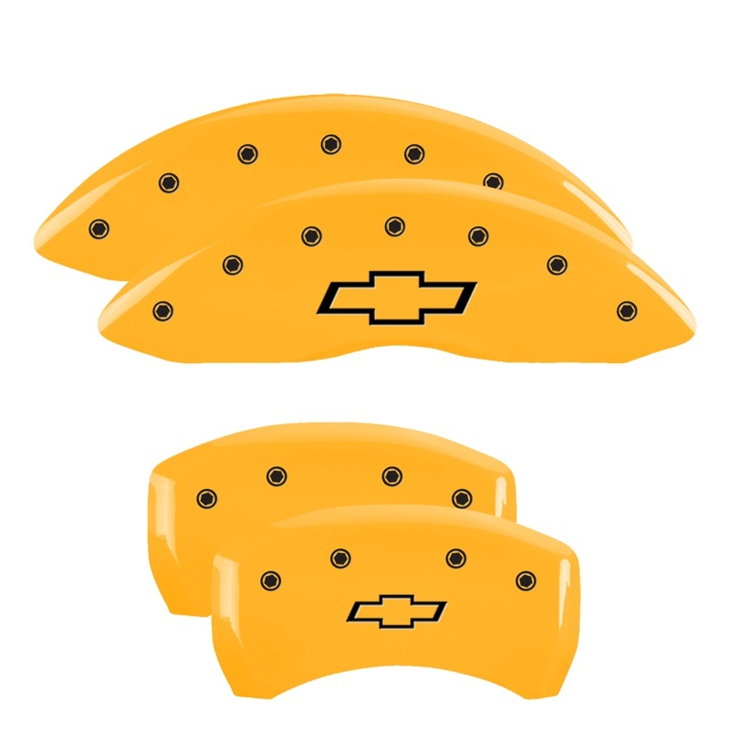 Picture of MGP Caliper Covers 4 Logo Front - 14231SBOWYL