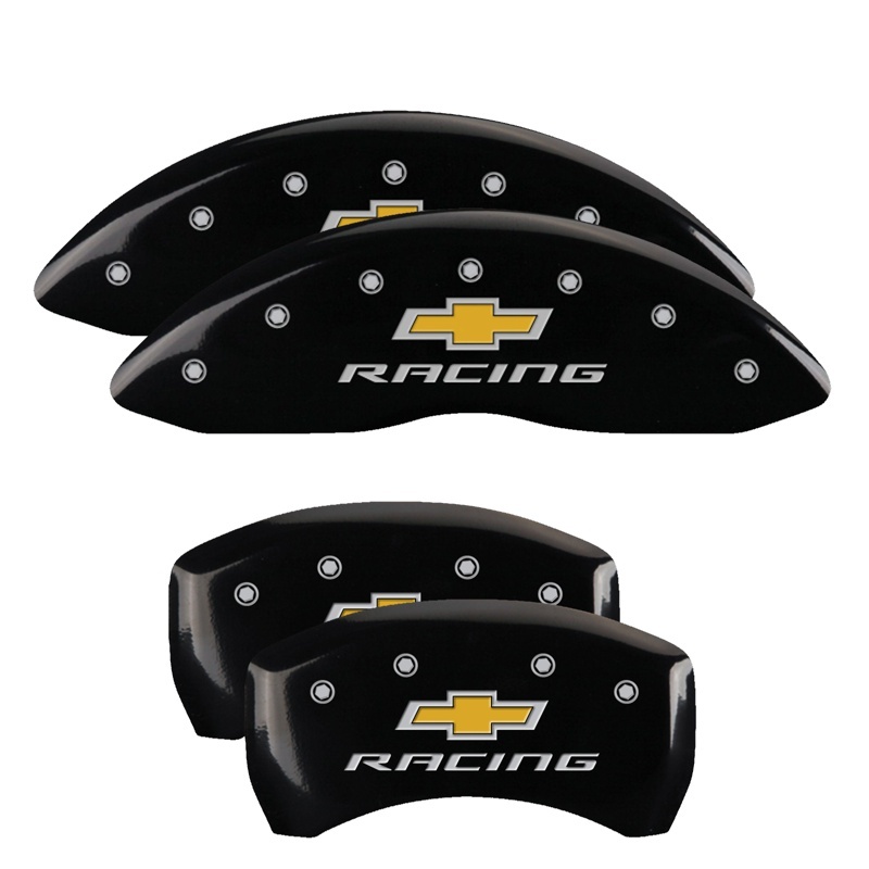 Picture of MGP Caliper Covers 4 Logo Front - 14231SBRCBK