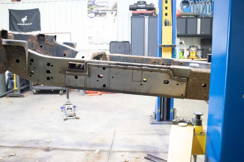 Picture of RBR Frame Section - Rustbuster Middle Frame Section Right Side rbrRB7015R