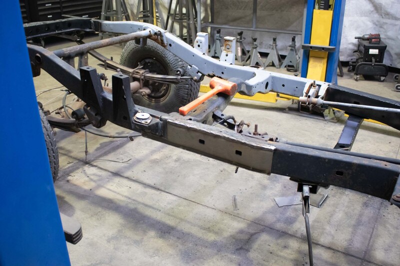 Picture of RBR Frame Section - Rustbuster Center Frame Section Left Side rbrRB7152L