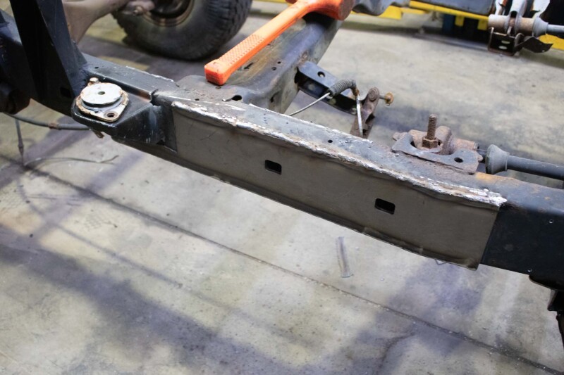 Picture of RBR Frame Section - Rustbuster Center Frame Section Left Side rbrRB7152L
