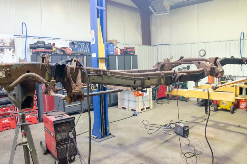 Picture of RBR Front Frame Section - Rustbuster Front Frame Section Left Side rbrRB7716L