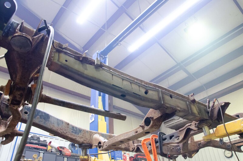 Picture of RBR Front Frame Section - Rustbuster Front Frame Section Left Side rbrRB7716L