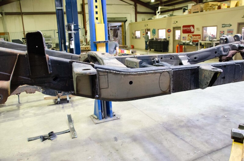 Picture of RBR Frame Section - Rustbuster Middle Frame Section Left Side rbrRB7824L