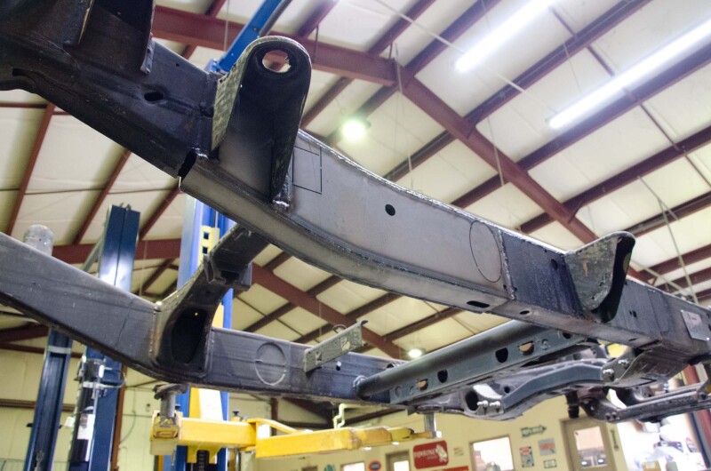 Picture of RBR Frame Section - Rustbuster Middle Frame Section Left Side rbrRB7824L