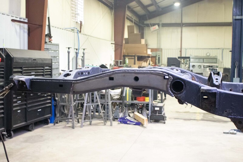 Picture of RBR Frame Section - Rustbuster Over Axle Frame Section Left Side rbrRB8435L