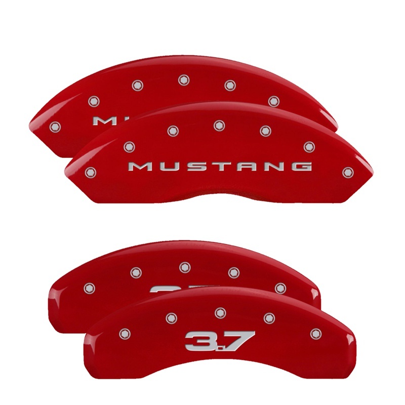 Picture of MGP Caliper Covers 4 Logo - 10202SM32RD
